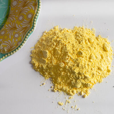 SHUANGYAN Κίτρινη ουρία φορμαλδεΰδης σύνθετη σκόνη 100% μελαμίνη που εφαρμόζεται σε πιάτα 20KGS/Χάρτινη σακούλα Kraft