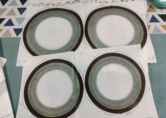 Χωρίς επίστρωση έγγραφο 787x1092mm Decal μελαμινών για Dinnerware μελαμινών τη συσκευασία παλετών