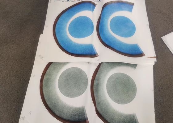 GF έγγραφο εκτύπωσης μελαμινών μόνωσης θερμότητας ντυμένου εγγράφου μελαμινών