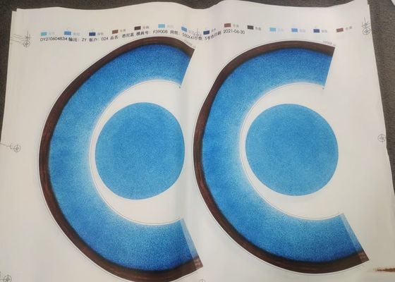 GF έγγραφο εκτύπωσης μελαμινών μόνωσης θερμότητας ντυμένου εγγράφου μελαμινών