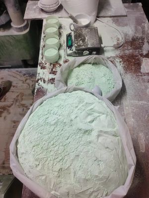 Άσπρη σκόνη μελαμινών σκονών ρητίνης MF UF1P μη τοξική