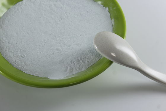 C3H6N6 σκόνη σχήματος MF βαθμού τροφίμων πρώτης ύλης μελαμινών για την πλαστική επεξεργασία