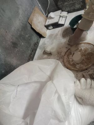 UC1P μελαμινών σκόνη μελαμινών πρώτης ύλης 108-78-1 Odorless