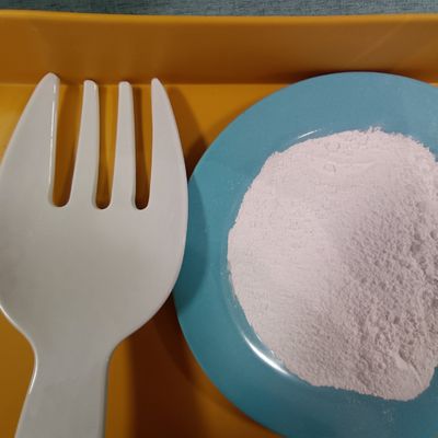 Άσπρη πρώτη ύλη 99,3% μελαμινών βιομηχανική ένωση σχήματος μελαμινών βαθμού