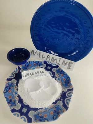 Σκόνη 99,85% Shinning μελαμινών Tablewares ζωηρόχρωμος βιομηχανικός βαθμός αγνότητας