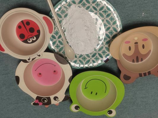 99.8% αμινο σκόνη σύνθετο 25kg/Bag ρητίνης μελαμινών σχήματος πλαστική