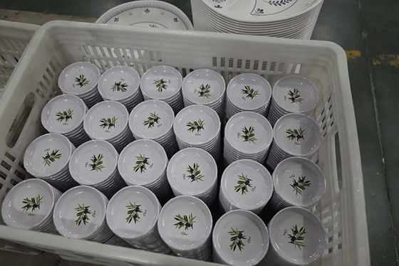 Βαθμός τροφίμων σκόνη σχήματος μελαμινών Tripolycyanamide για Dinnerware 1.573g/m3