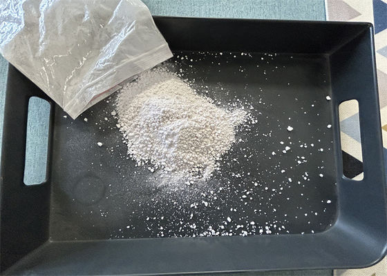 990,9% καθαρότητα Μελαμίνη πρώτης ύλης γυαλί σκόνη μη τοξική 25kg / σακούλα κυανουραμίδιο