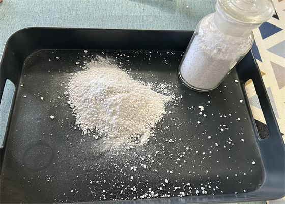 990,9% καθαρότητα Μελαμίνη πρώτης ύλης γυαλί σκόνη μη τοξική 25kg / σακούλα κυανουραμίδιο