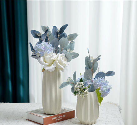 Γλυκό μικρό κεραμικό βάζο για σύγχρονα τραπεζικά ράφια σαλόνια μπάνιο