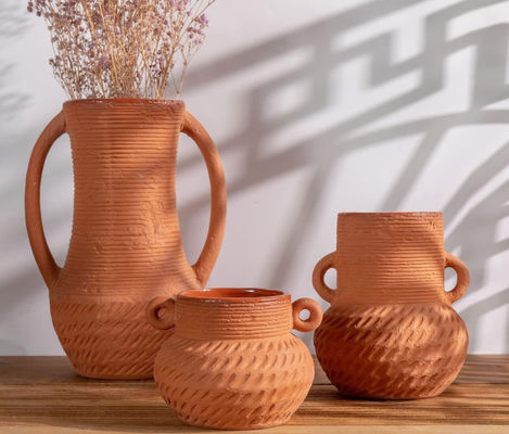 Γεραμικό βάζο με ευρύ στόμα