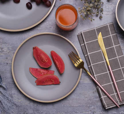 Καύσιμο ανθεκτικό σε μελαμίνη σετ πιάτων για δείπνο Gufaith 12 PCs