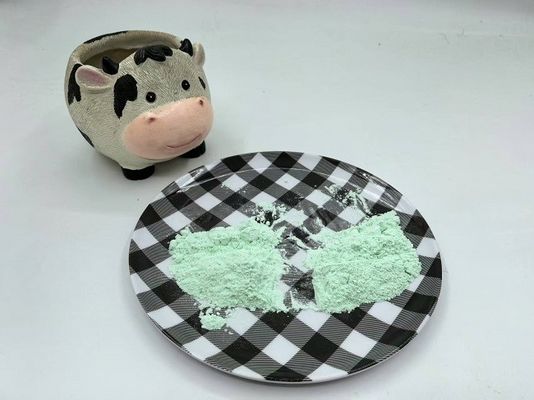 Βιομηχανική μελαμίνη πρώτης ύλης Μοριακός τύπος C3H6N6 CAS 108-78-1